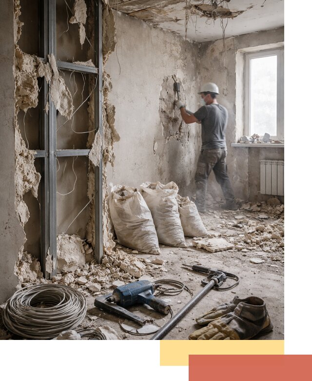 Профессиональный демонтаж зданий и конструкций в Гуково