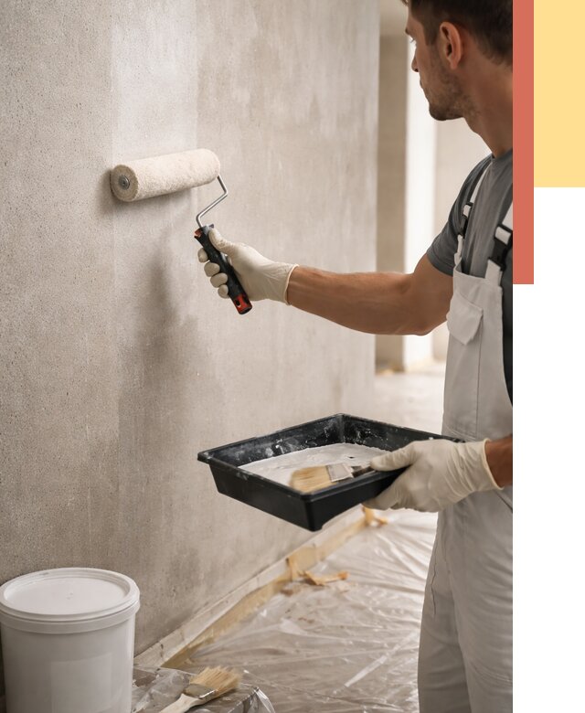 Грунтовка стен в Гуково от 2259 руб. м2 — быстро, недорого, с материалом | ОТДЕЛОЧНИК-Гкв