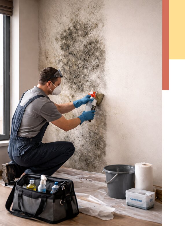 Удаление плесени со стен в Гуково от 2207 руб. — быстро и недорого | ОТДЕЛОЧНИК-Гкв