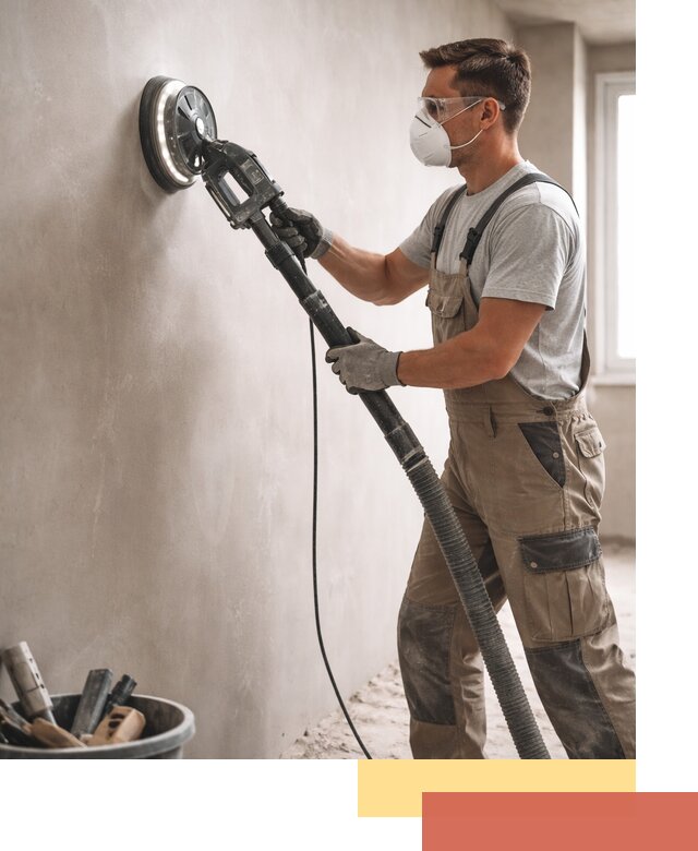 Профессиональная шлифовка стен в Гуково быстро и качественно