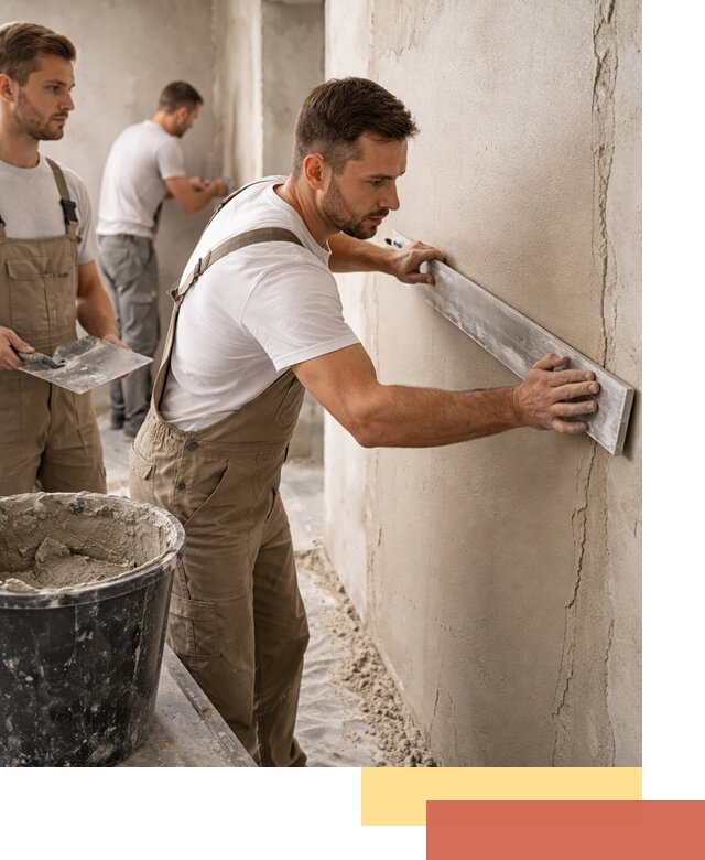 Штукатурка стен без маяков в Гуково быстро и качественно