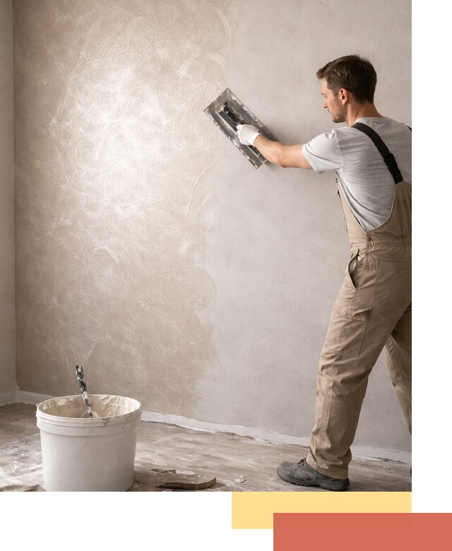 Декоративная штукатурка «Мокрый шелк» под ключ в Гуково