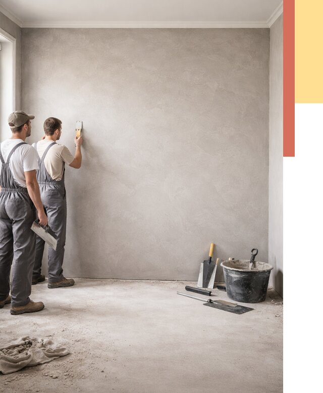 Микробетон на стены в Гуково от 1283 руб. — нанесение и отделка | ОТДЕЛОЧНИК-Гкв