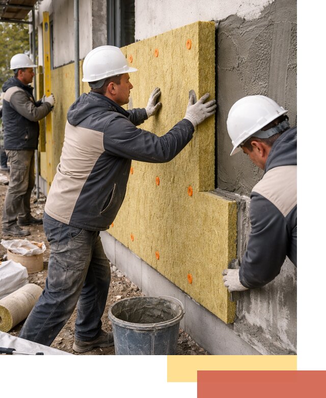 Утепление стен минватой в Гуково — тепло и звукоизоляция