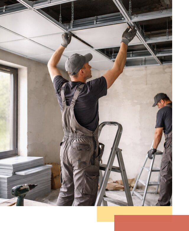 Монтаж кассетного потолка в Гуково качественно и быстро