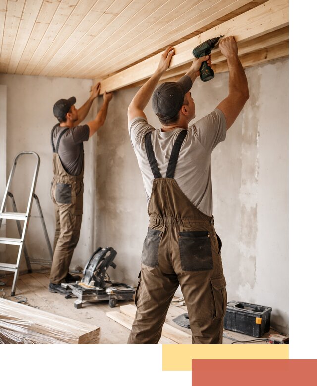 Монтаж потолка из вагонки в Гуково профессионально и аккуратно