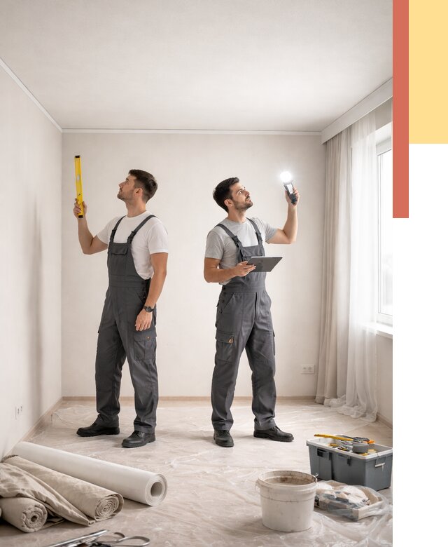 Отделка потолка в Гуково недорого от 770 руб/м2 | Услуги ОТДЕЛОЧНИК-Гкв