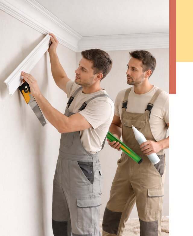 Монтаж потолочного плинтуса в Гуково от 2361 руб. — быстро и недорого | ОТДЕЛОЧНИК-Гкв